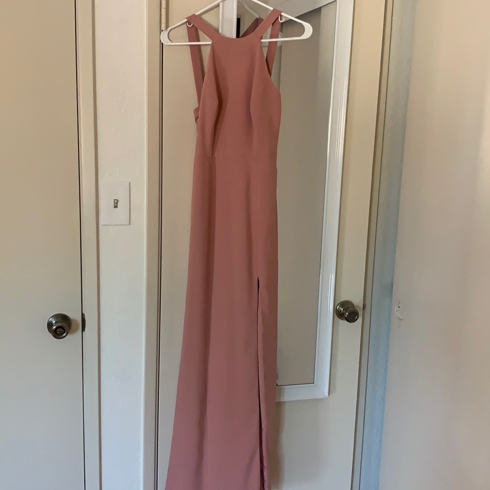 Desert Rose bridesmaids dress